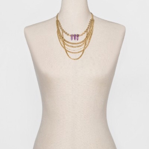 *5 FOR $25*NWT Sugarfix Quartz Statement Necklace - Picture 3 of 4